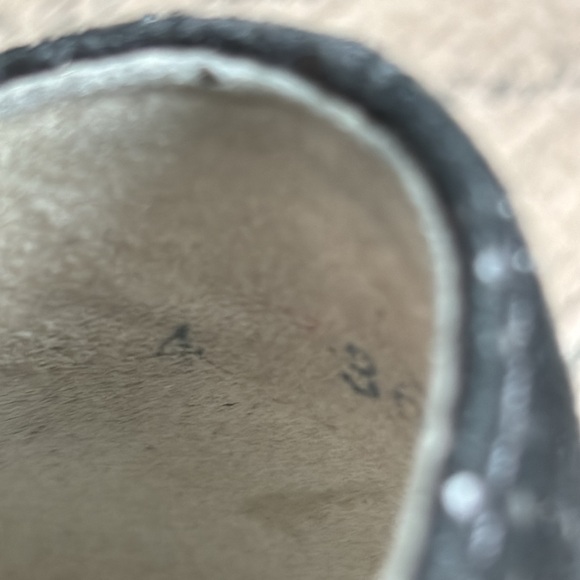 Paul green oxford glitter shoes size 4, US7 - Picture 10 of 11